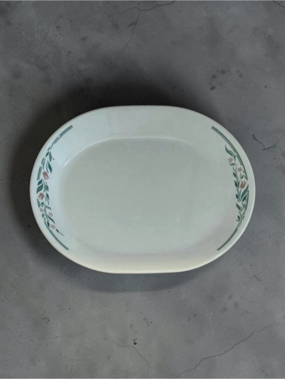 Corningware Rosemarie Oval Platter